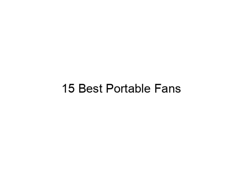 15 best portable fans 11707