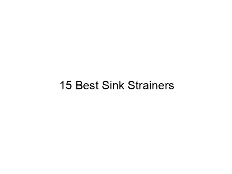 15 best sink strainers 31497