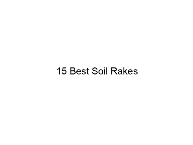15 best soil rakes 20362