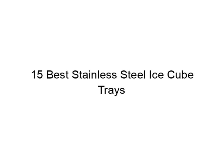 15 best stainless steel ice cube trays 5307