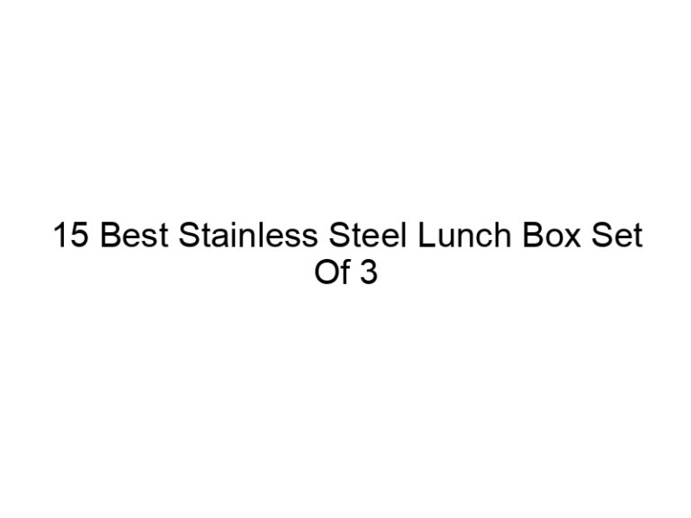 15 best stainless steel lunch box set of 3 4977