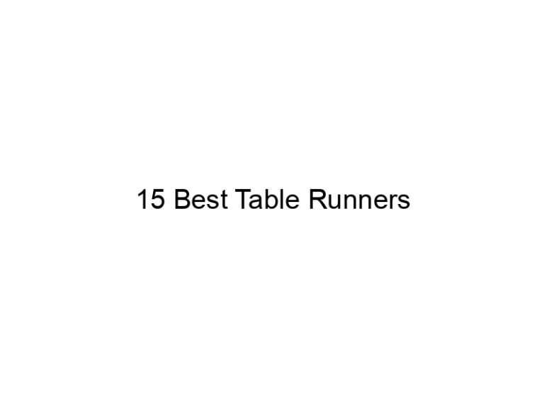 15 best table runners 6294