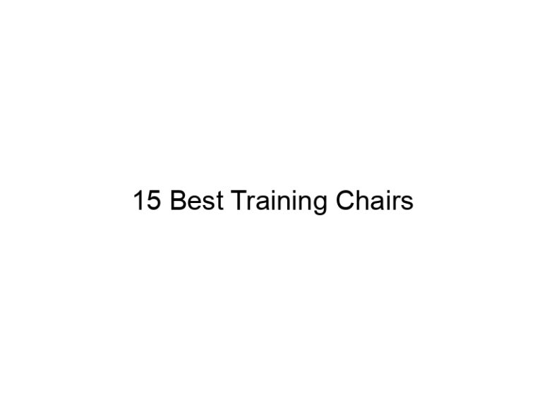 15 best training chairs 21870