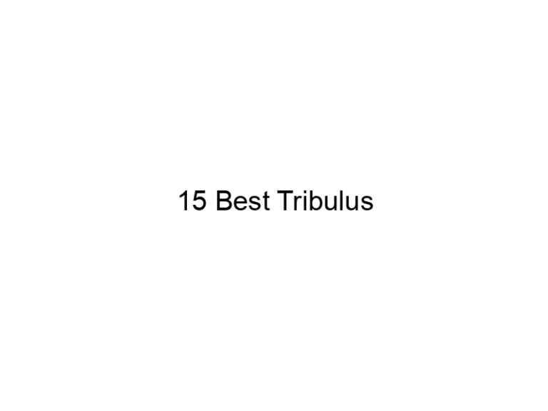 15 best tribulus 21934