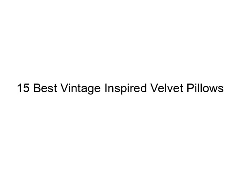 15 best vintage inspired velvet pillows 10626