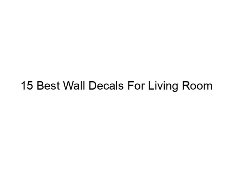 15 best wall decals for living room 6049