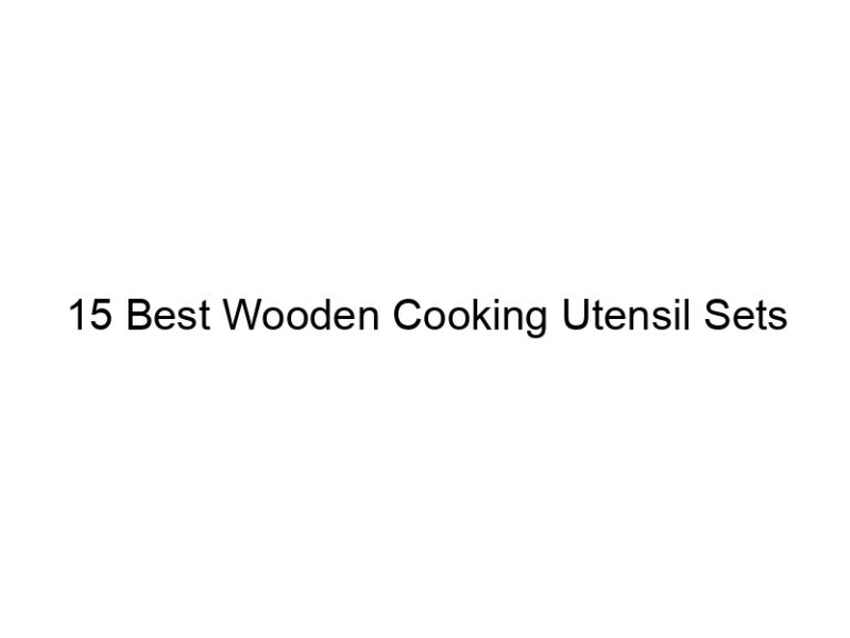 15 best wooden cooking utensil sets 6569