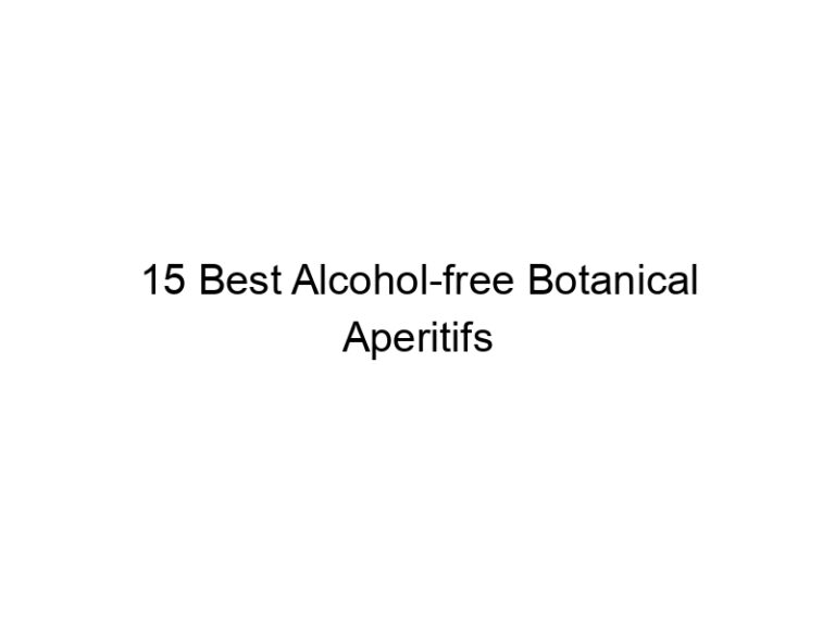 15 best alcohol free botanical aperitifs 30238