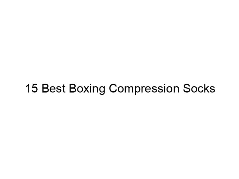 15 best boxing compression socks 36859