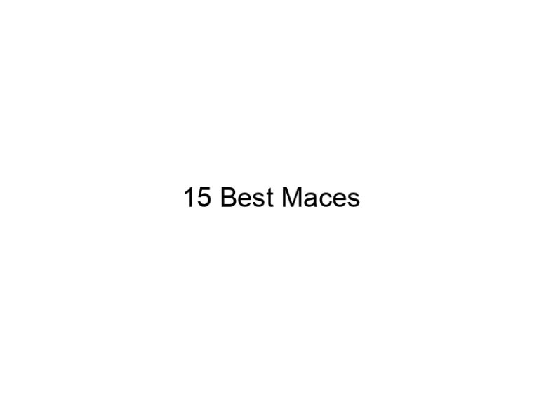 15 best maces 31234