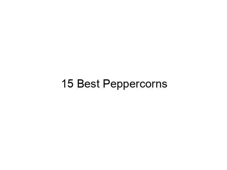 15 best peppercorns 31227