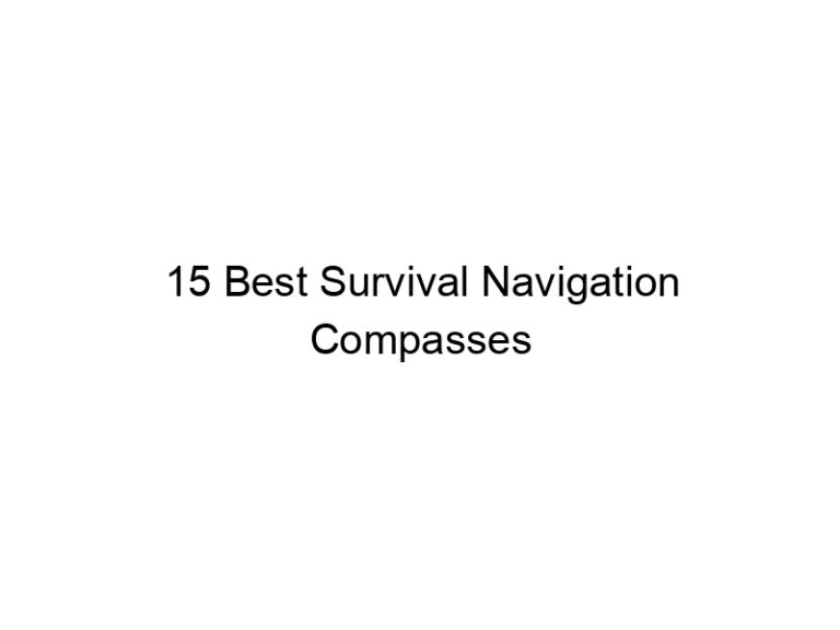 15 best survival navigation compasses 38389