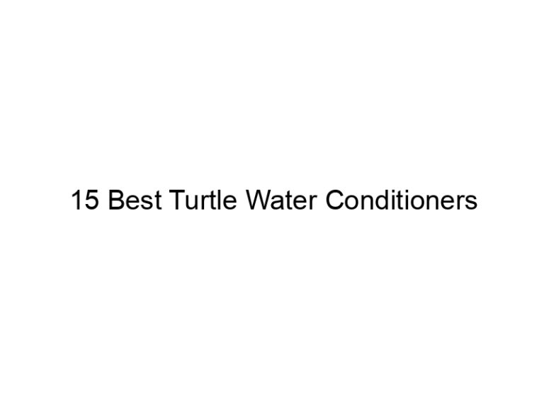 15 best turtle water conditioners 29952